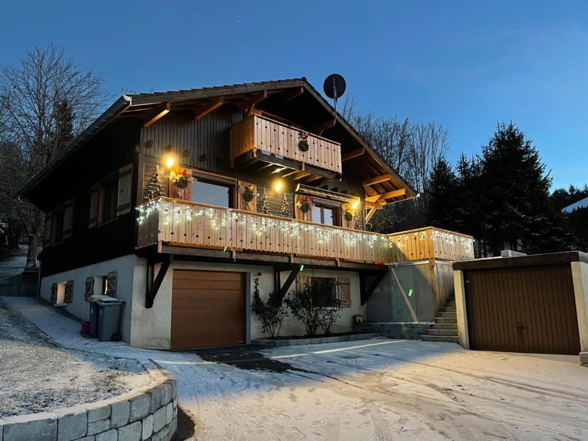 Chalet-Michel Avec Spa Montperreux Экстерьер фото